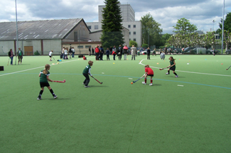 Erfolgreiches Turnier für die 1. THC Mädchen D